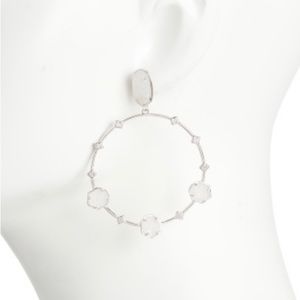 Kendra Scott NWT earrings in silver